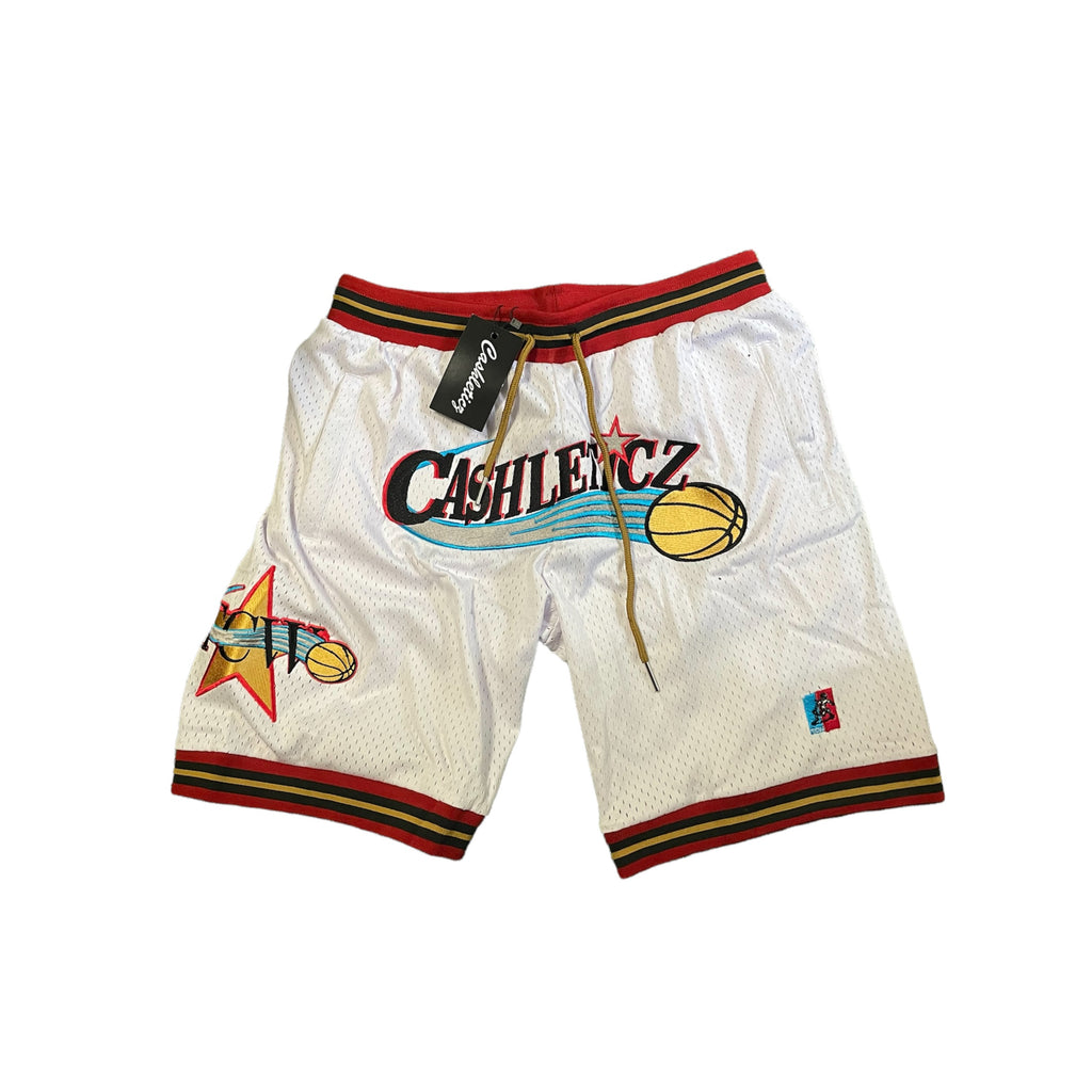 Cashleticz Sixers shorts “home”