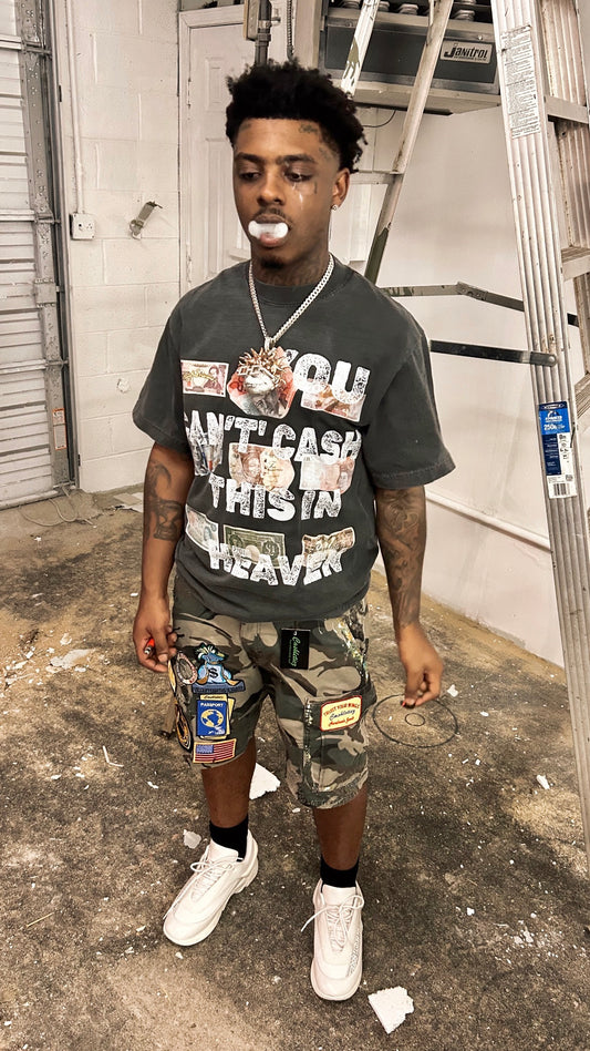 You Can’t Cash This In Heaven Tee (Shadow)