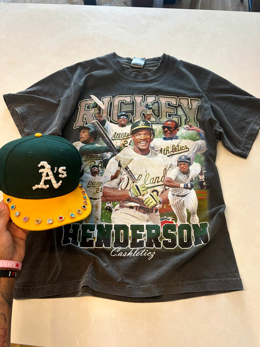Cashleticz Rickey Henderson Tee