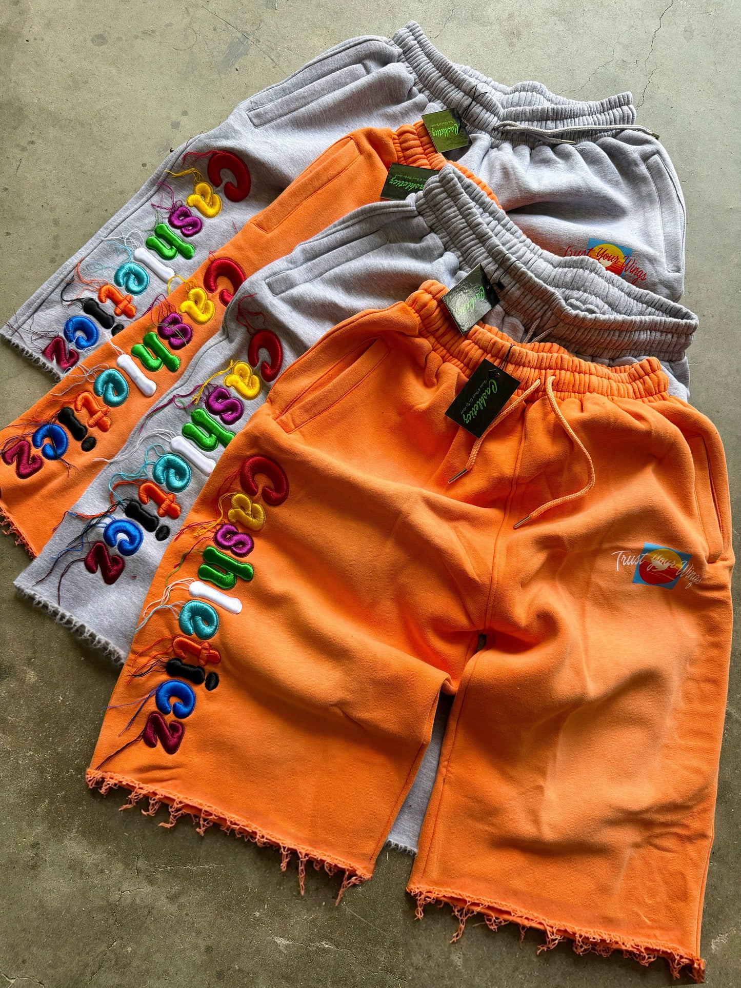 Cashleticz Loose Ends 3/4 Shorts