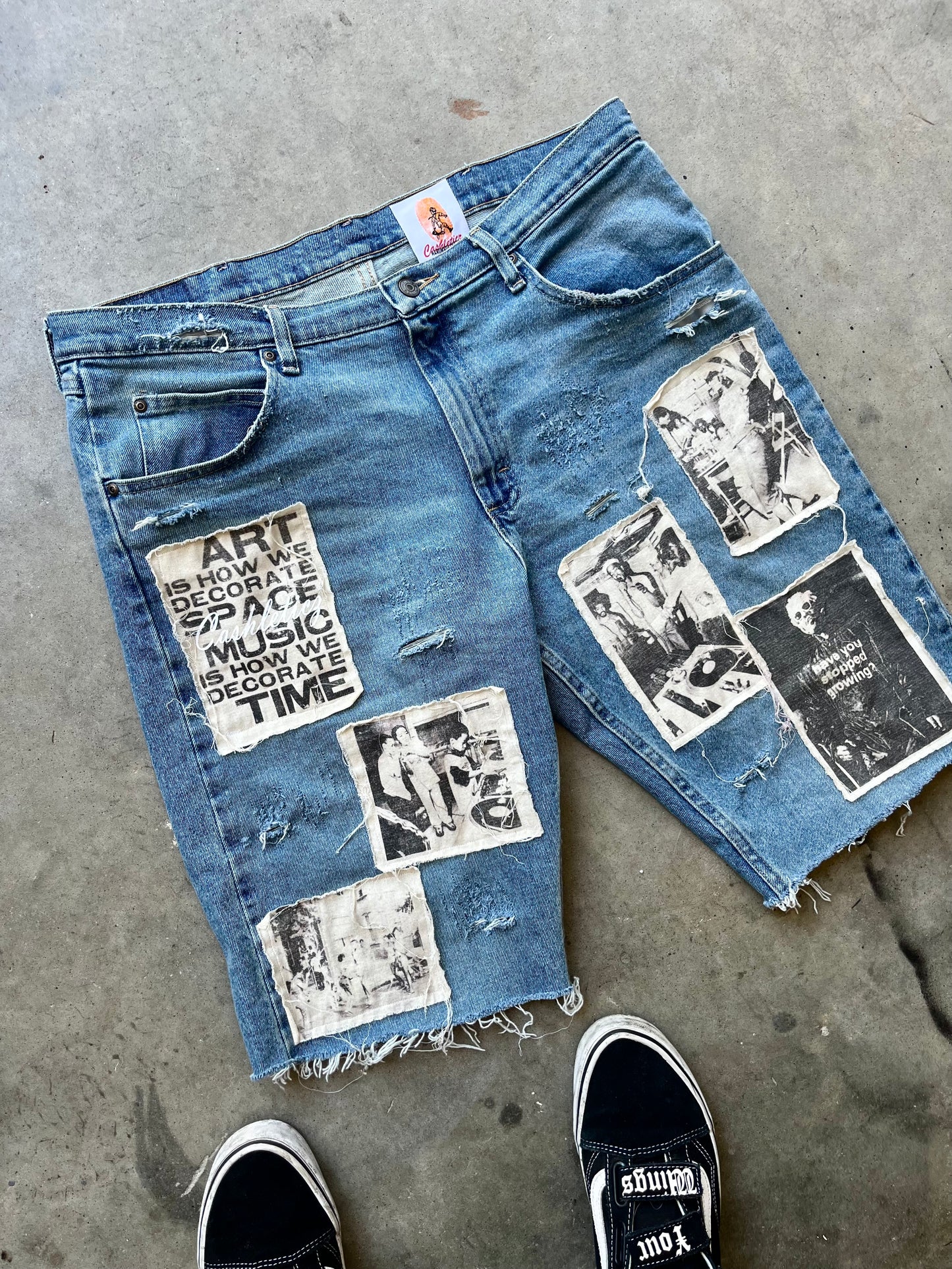 Scrap book denim