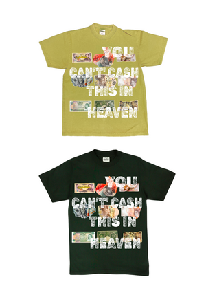 You Can’t Cash This In Heaven Cashleticz x Rich Studios Tee