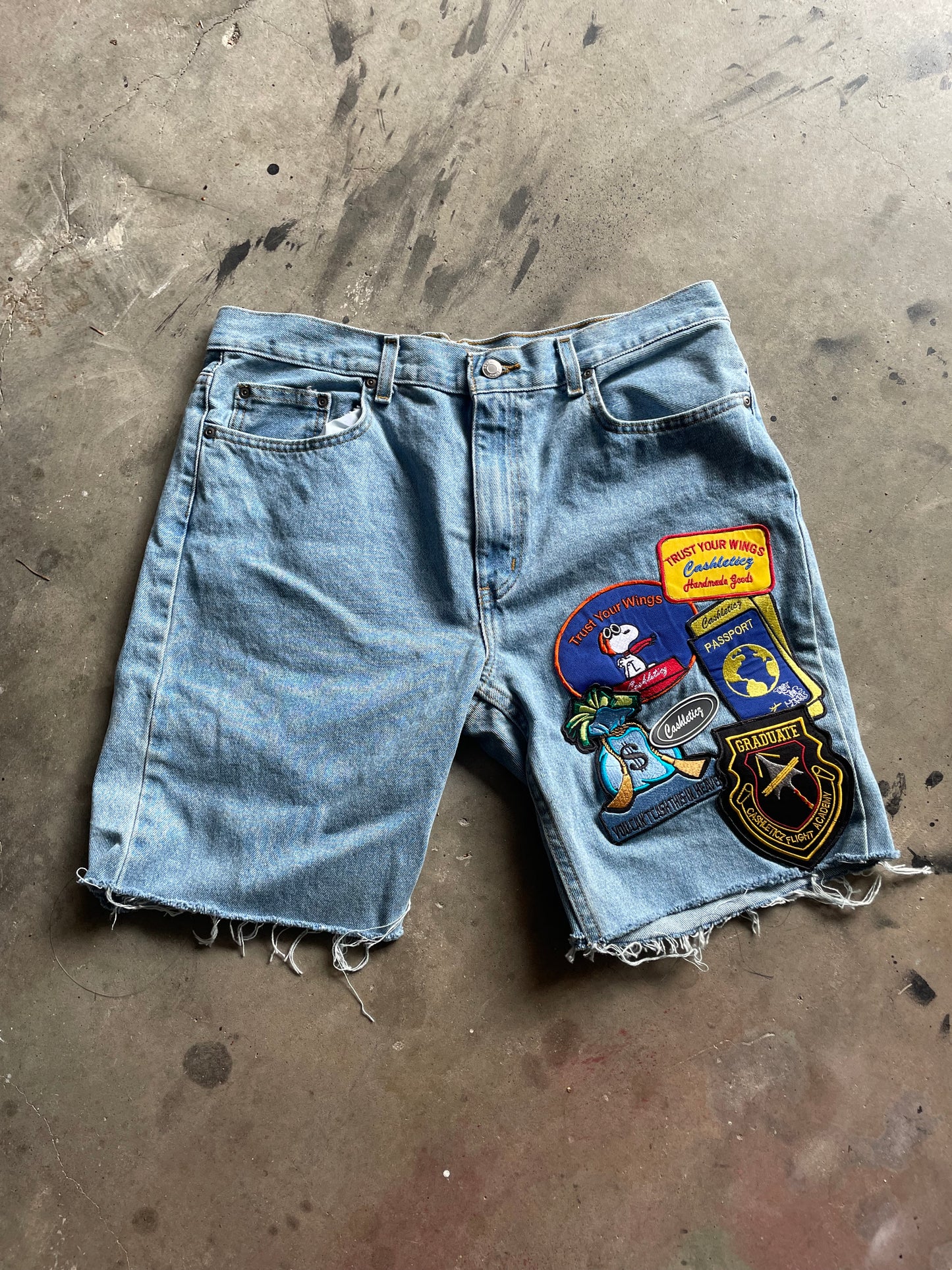 Trust Your Wings Jorts