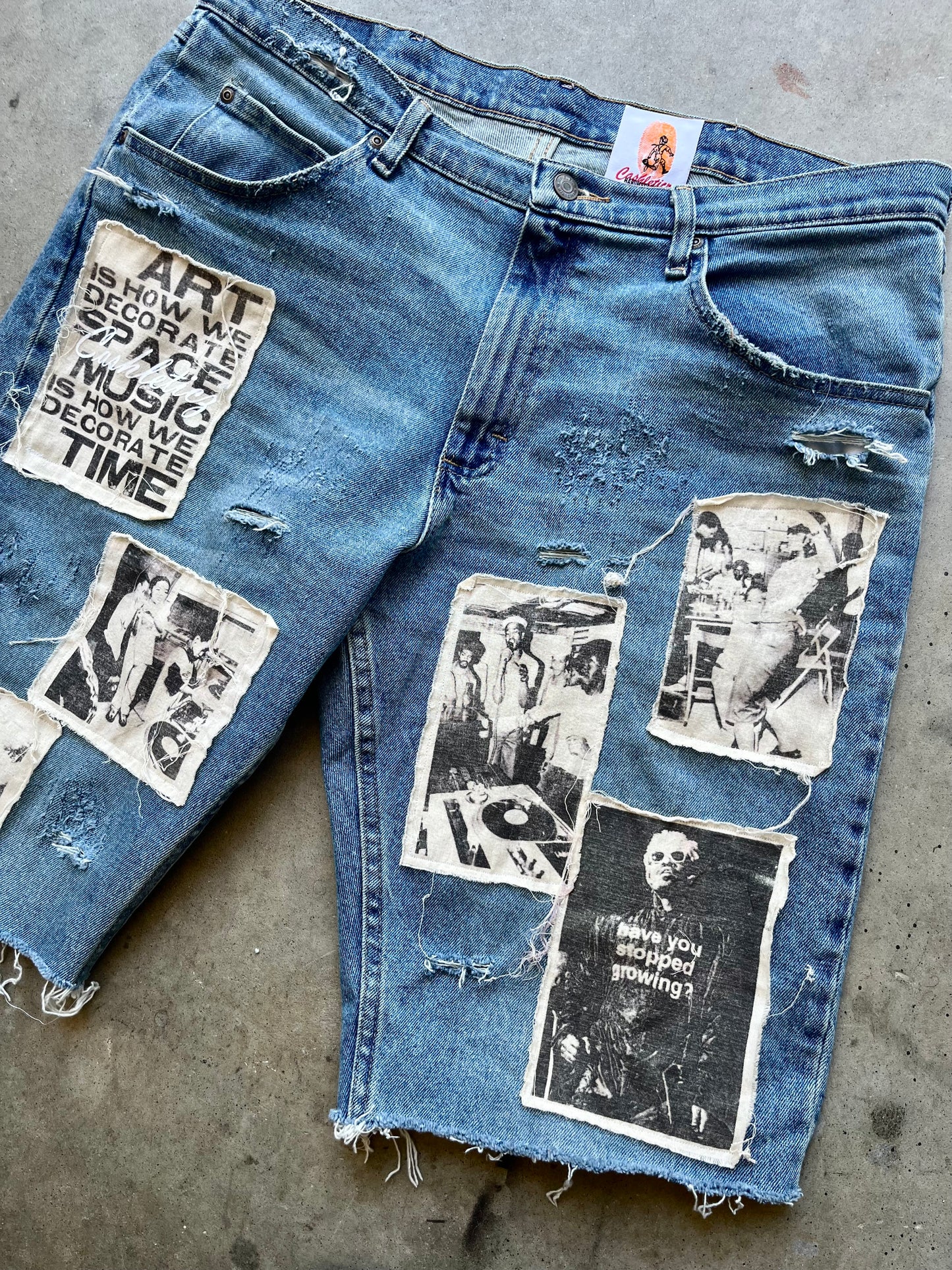 Scrap book denim