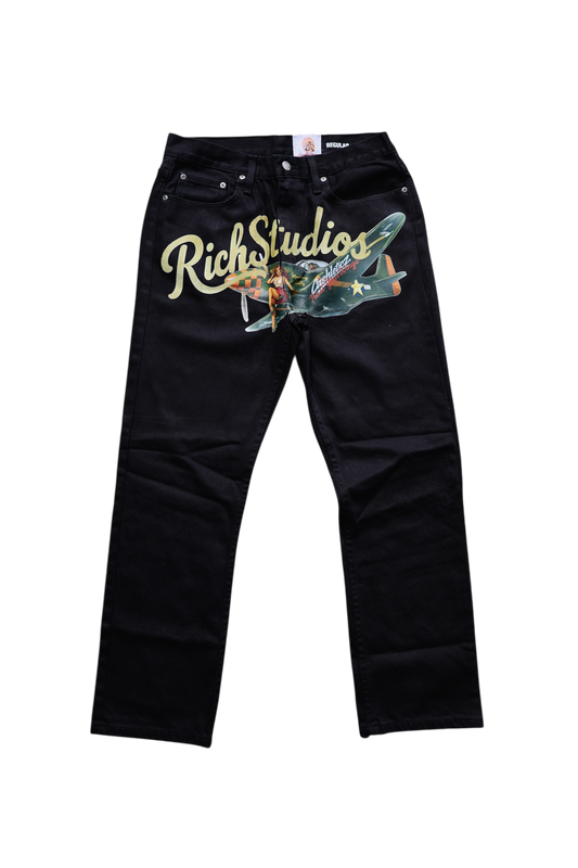 Rich Studios x Cashleticz Flying Ace Denim V2 (Bomber)