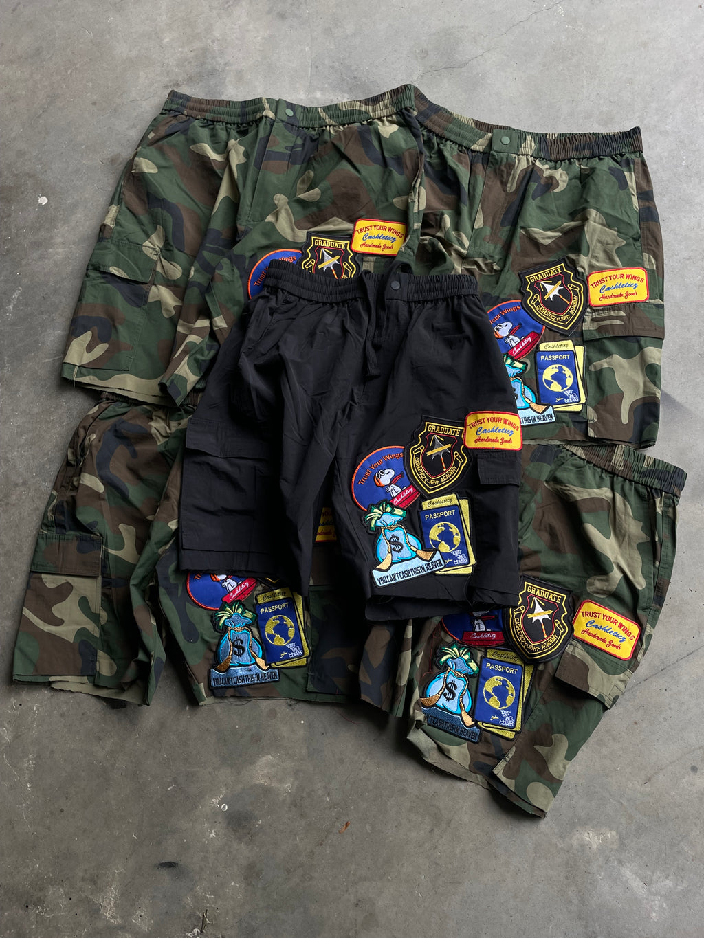 Combat Training black shorts