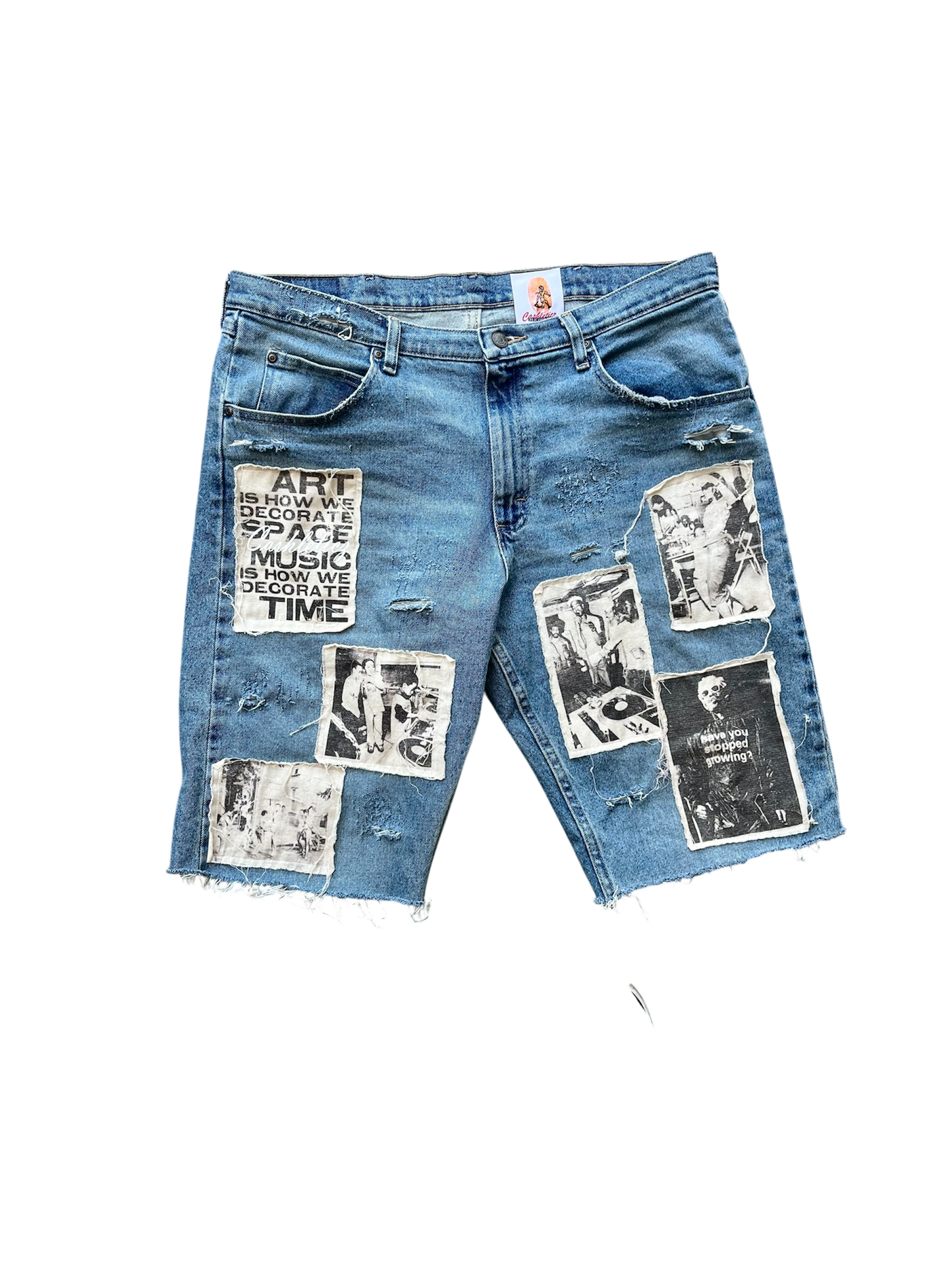 Scrap book denim