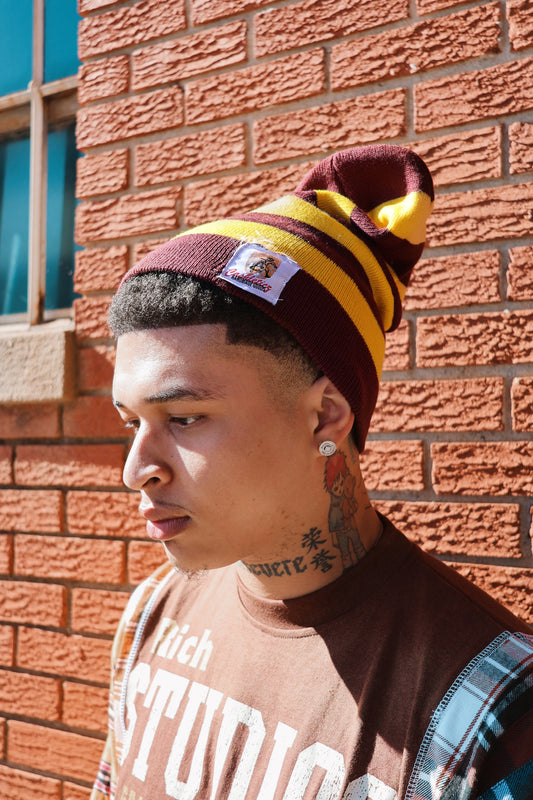 Hogwarts Slouch Beanie (burgundy)