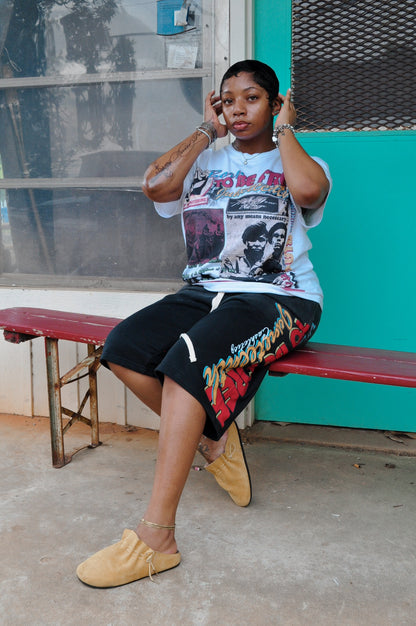 Cashleticz Born To Be Free Juneteenth Tee (white)