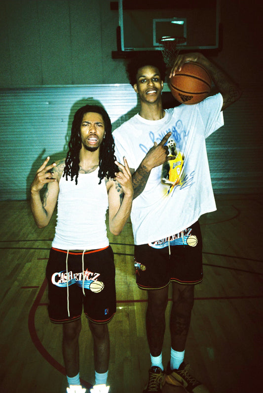 Cashleticz Sixer basketball shorts