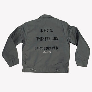 I Hope This Feeling Lasts Forever Jacket (Gray)